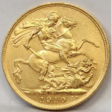 AUSTRALIA 1909 . ONE 1 SOVEREIGN . SYDNEY . GOLD